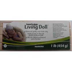 Super sculpey - Living doll baby 