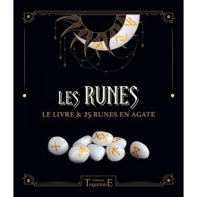 Les Runes - Le livre & 25 runes en agate